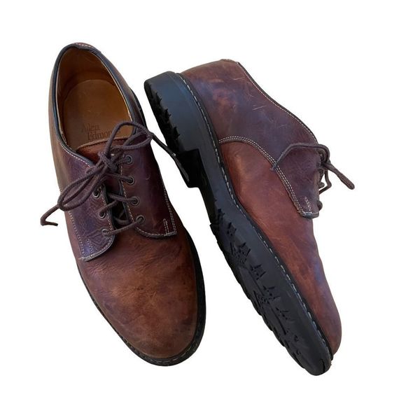 Allen Edmonds Fulton Brown Leather Oxfords Size 9 main image 7